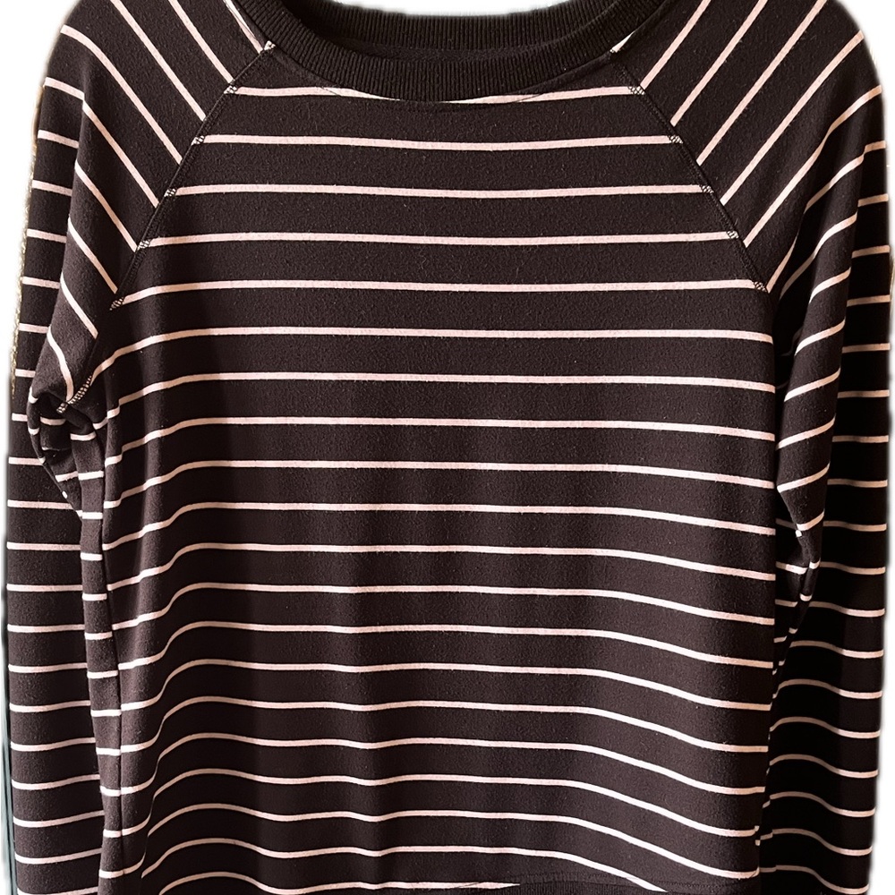 3/$20 SALE! Danskin Black and White Striped Sweater